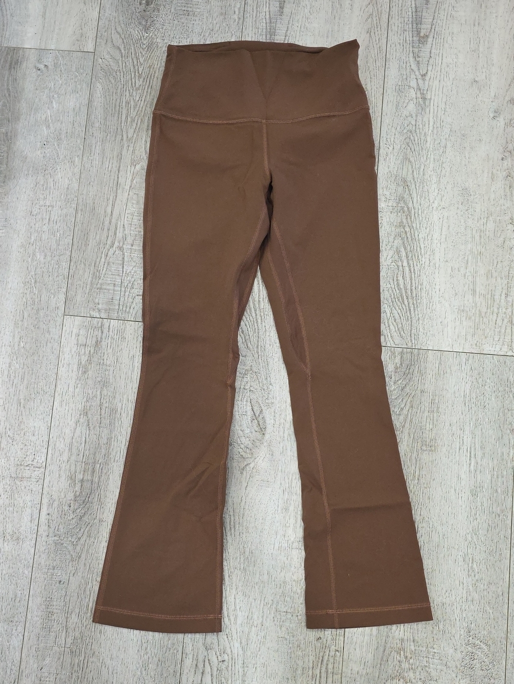 lululemon athletica Chocolate Brown Flare Leggings